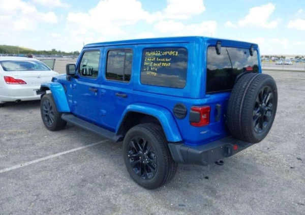Jeep Wrangler cena 145000 przebieg: 32179, rok produkcji 2021 z Biała małe 92